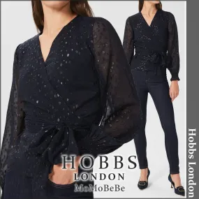 Hobbs London  |Casual Style Long Sleeves Medium Office Style