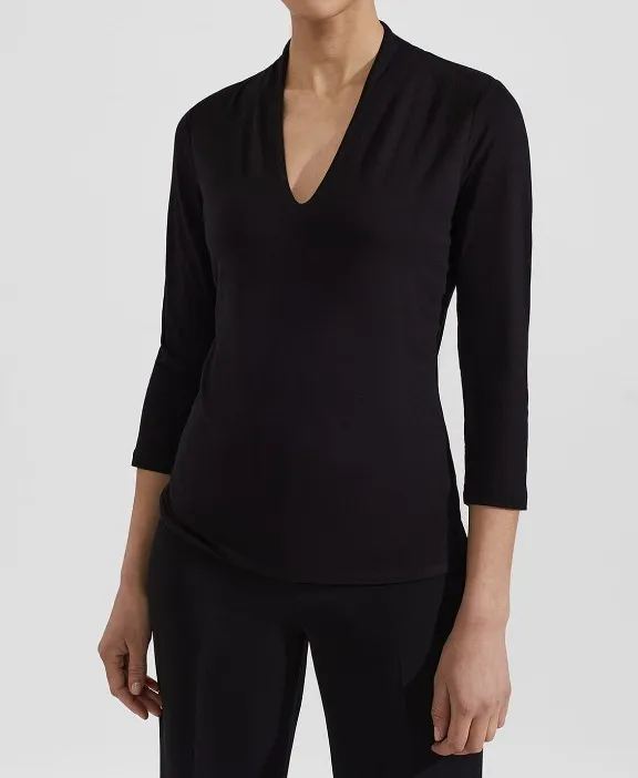 Hobbs London  |Casual Style Long Sleeves Plain Office Style Elegant Style