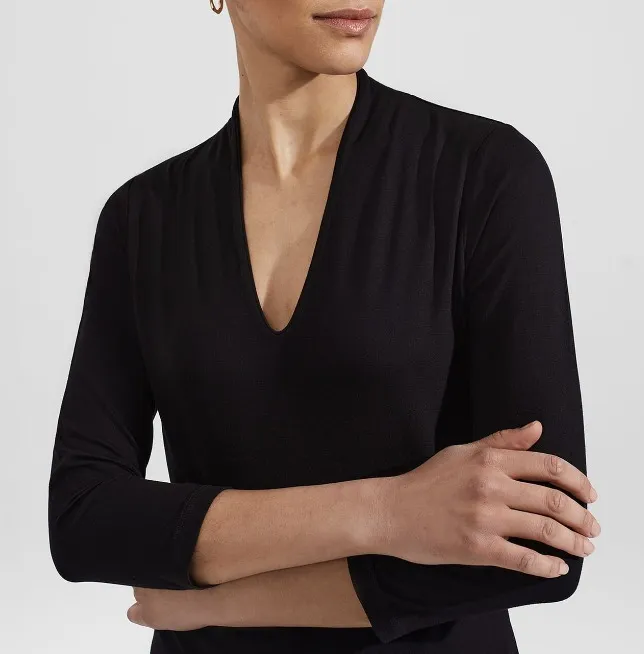 Hobbs London  |Casual Style Long Sleeves Plain Office Style Elegant Style