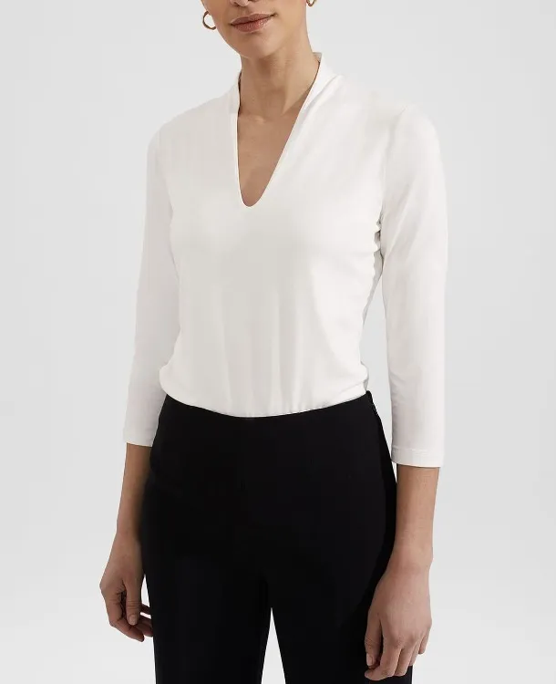 Hobbs London  |Casual Style Long Sleeves Plain Office Style Elegant Style