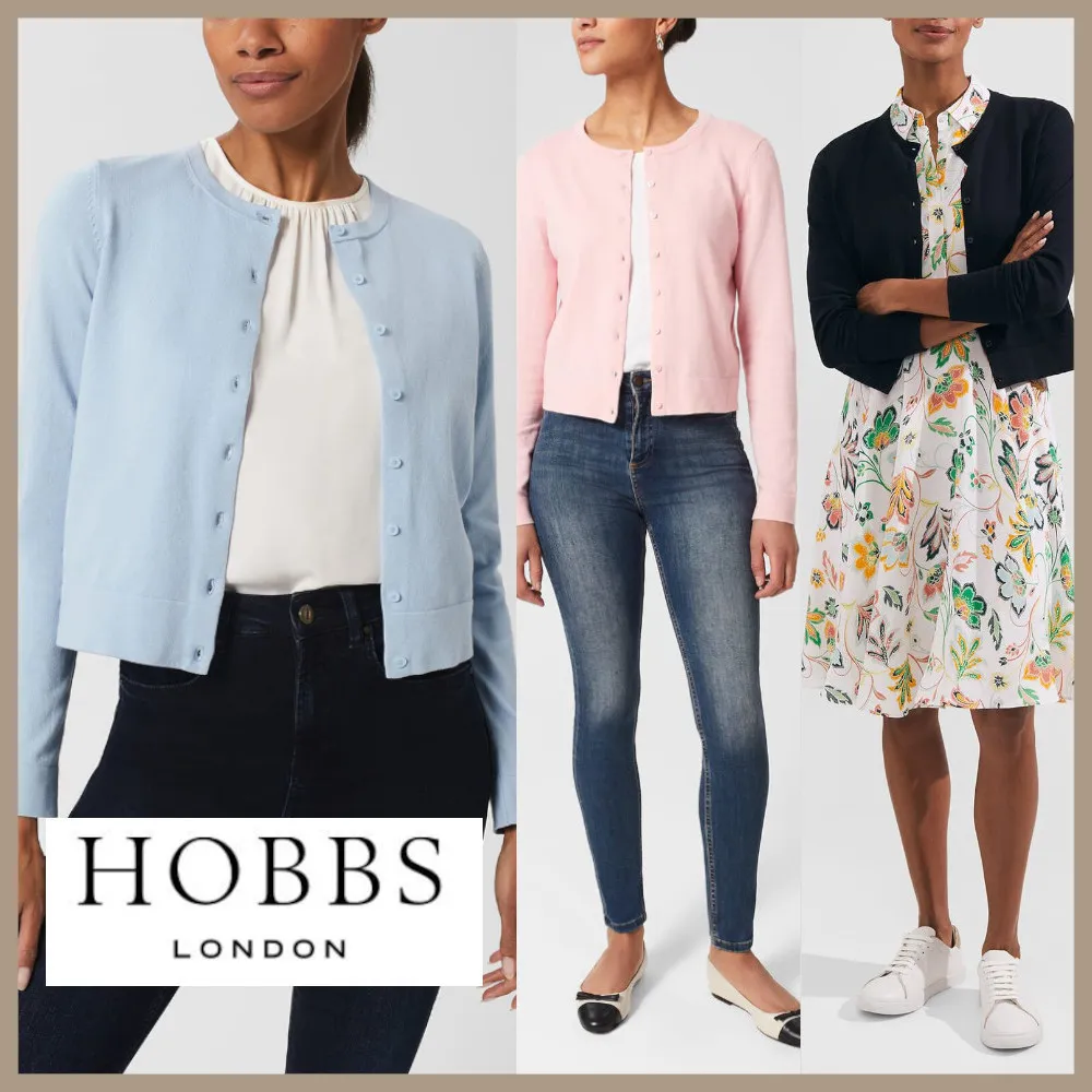 Hobbs London  |Casual Style Nylon Blended Fabrics Street Style Long Sleeves