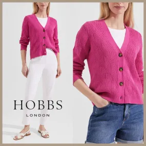 Hobbs London  |Casual Style Street Style Long Sleeves Plain Cotton Medium