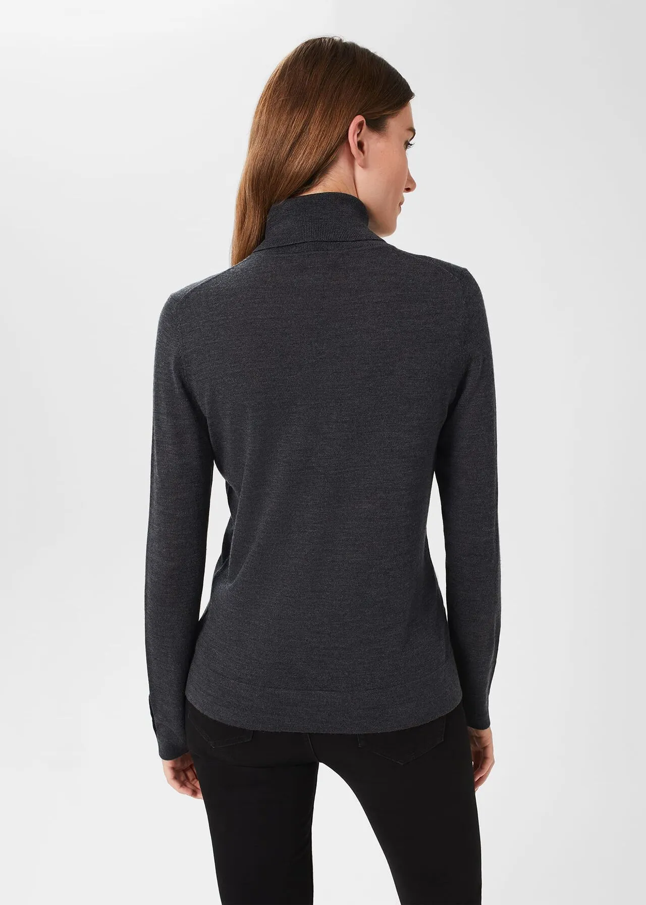 Hobbs London  |Casual Style Wool Street Style Long Sleeves Plain Medium