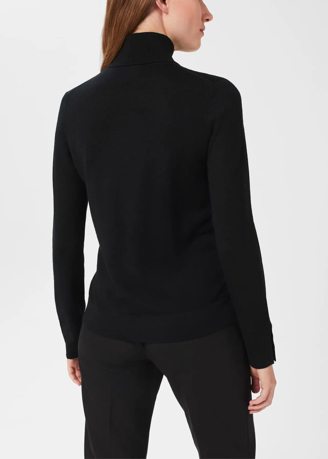 Hobbs London  |Casual Style Wool Street Style Long Sleeves Plain Medium