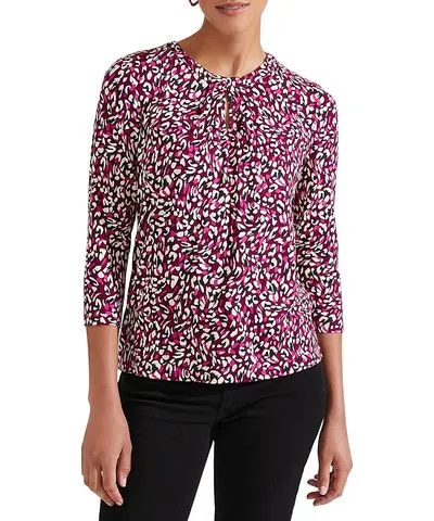 Hobbs London Julia Twist Neck Top