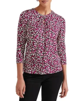 Hobbs London Julia Twist Neck Top