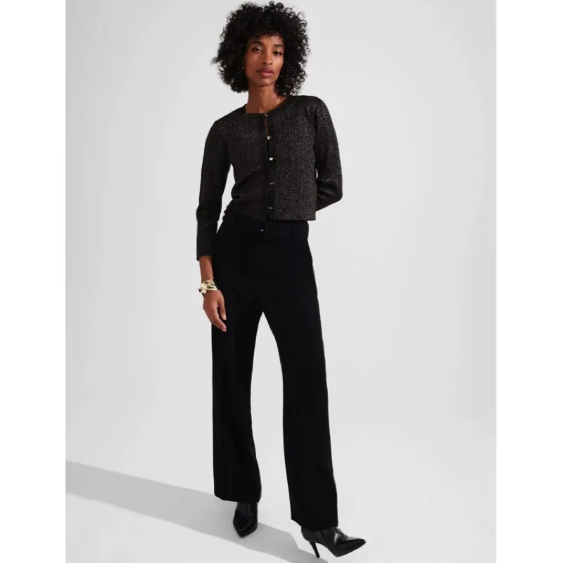 Hobbs London  |Rib Long Sleeves Party Style Office Style Elegant Style