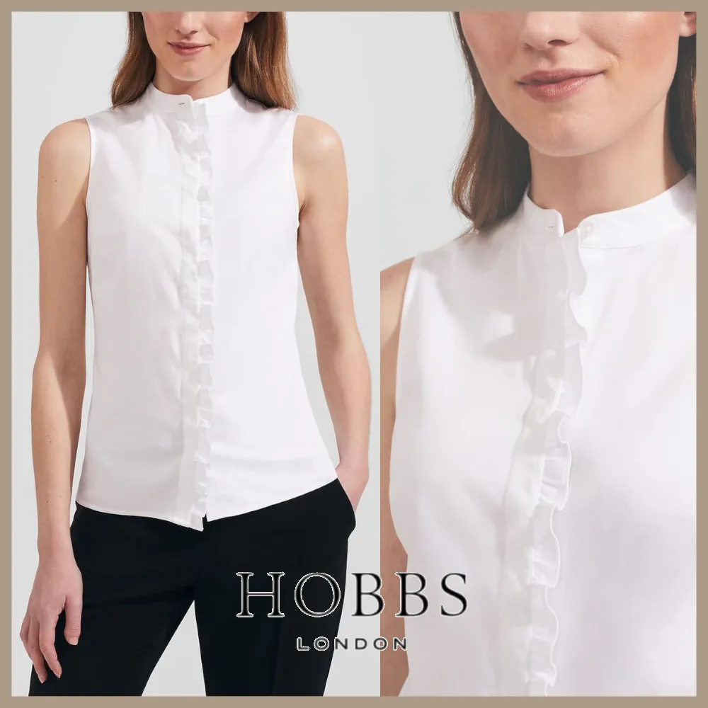 Hobbs London  |Short Casual Style Sleeveless Party Style Office Style