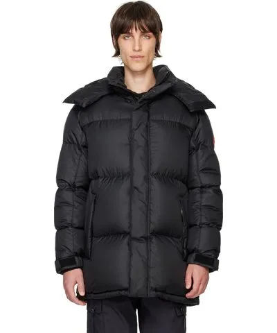 Hugo Black Water-Repellent Down Jacket