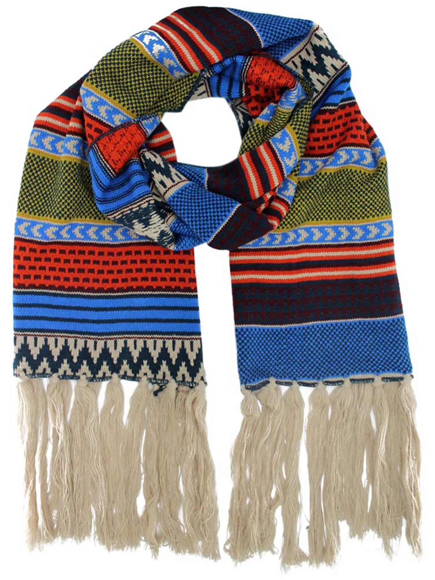 Indie Hipster Print Winter Scarf