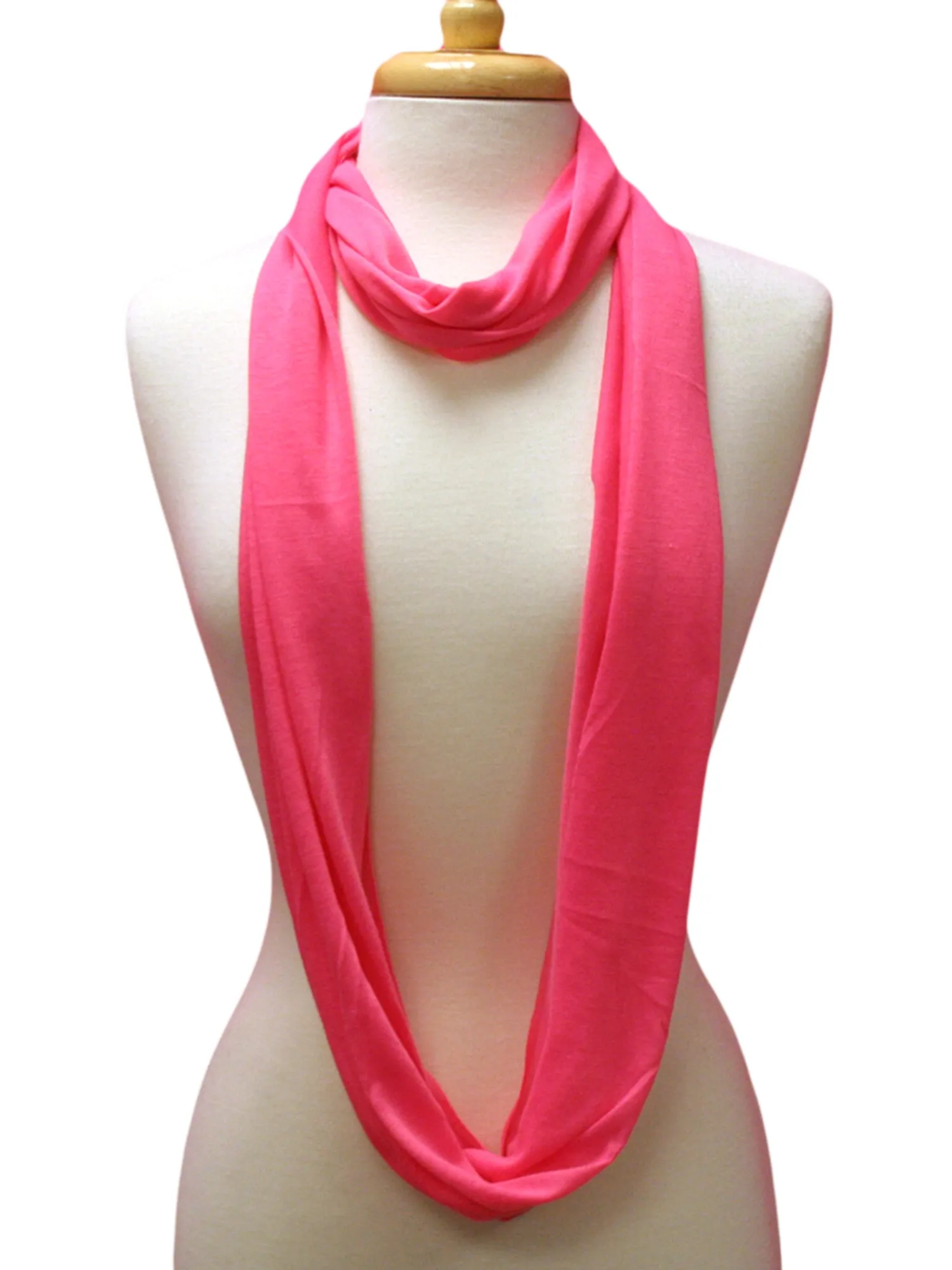 Jersey Knit Infinity Neck Scarf