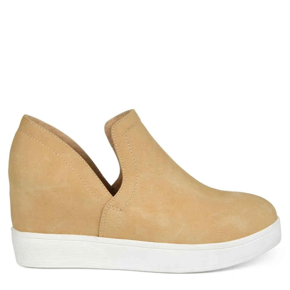 Journee Collection  WOMENS CARDI WEDGE SNEAKER