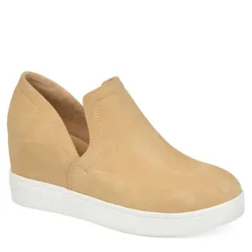 Journee Collection  WOMENS CARDI WEDGE SNEAKER