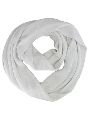 Metallic Winter Knit Circle Infinity Scarf