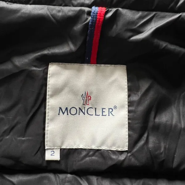 Moncler Black Venise Down Jacket 