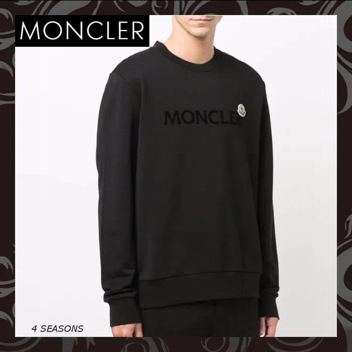 MONCLER  |Crew Neck Long Sleeves Logo FX Advantage / Exclusive