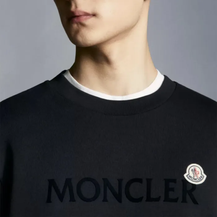 MONCLER  |Crew Neck Long Sleeves Logo FX Advantage / Exclusive