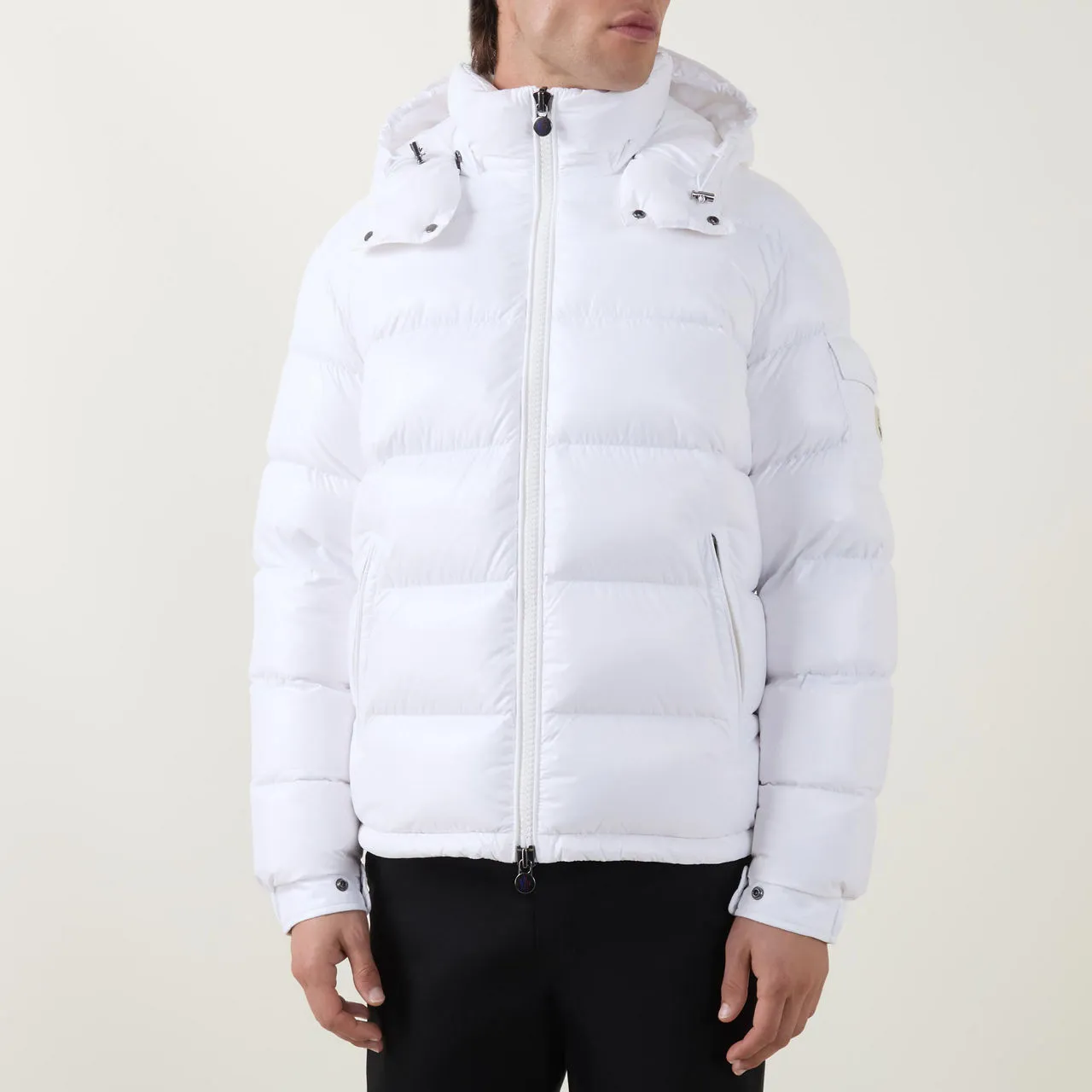 MONCLER Maya Padded Down Jacket - White