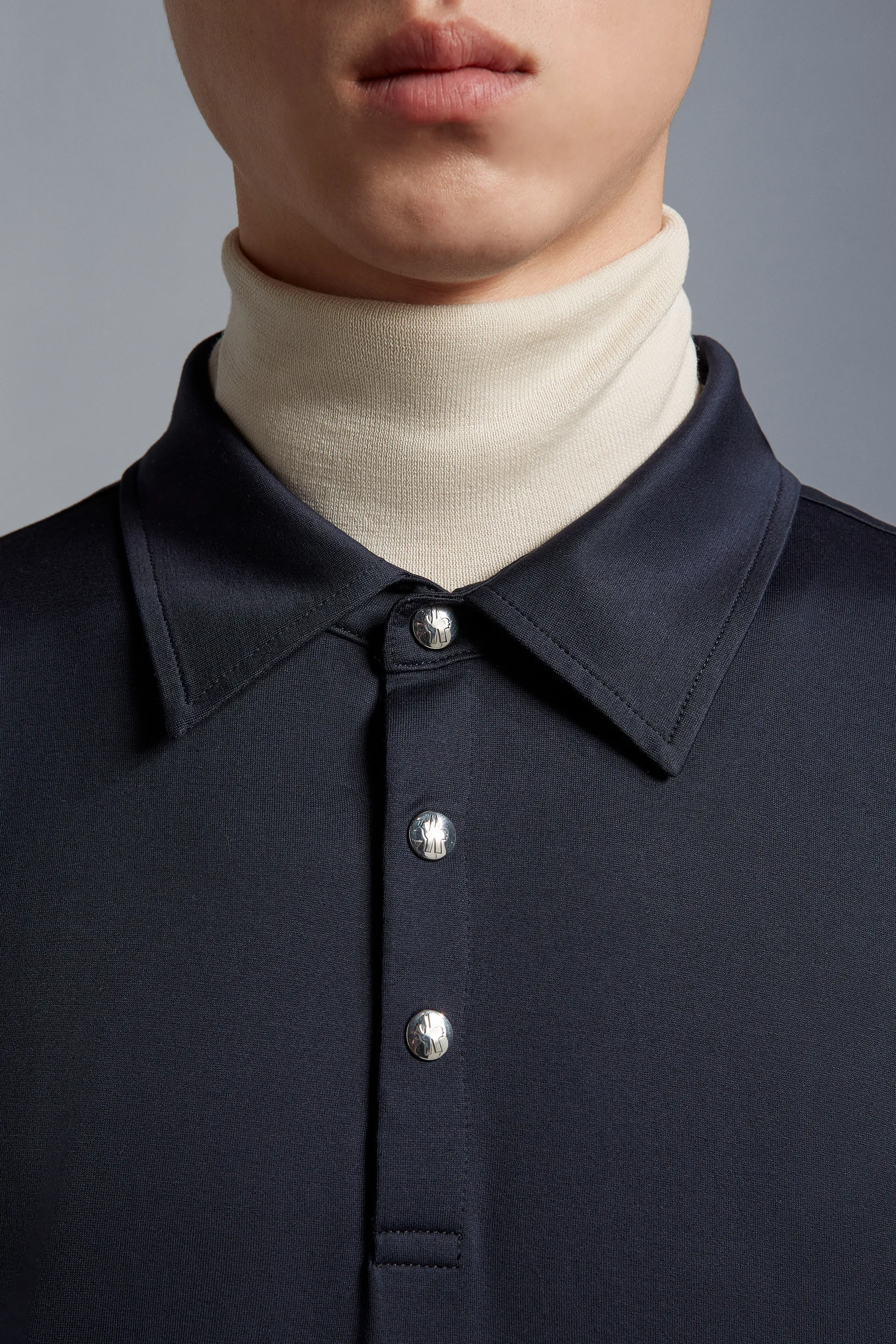 MONCLER  |Street Style Long Sleeves Plain Logo