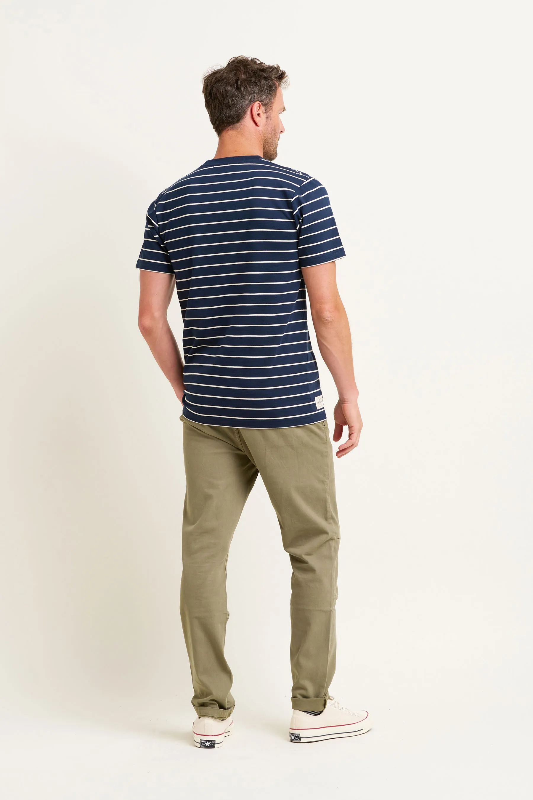 Navy Stripe Tee