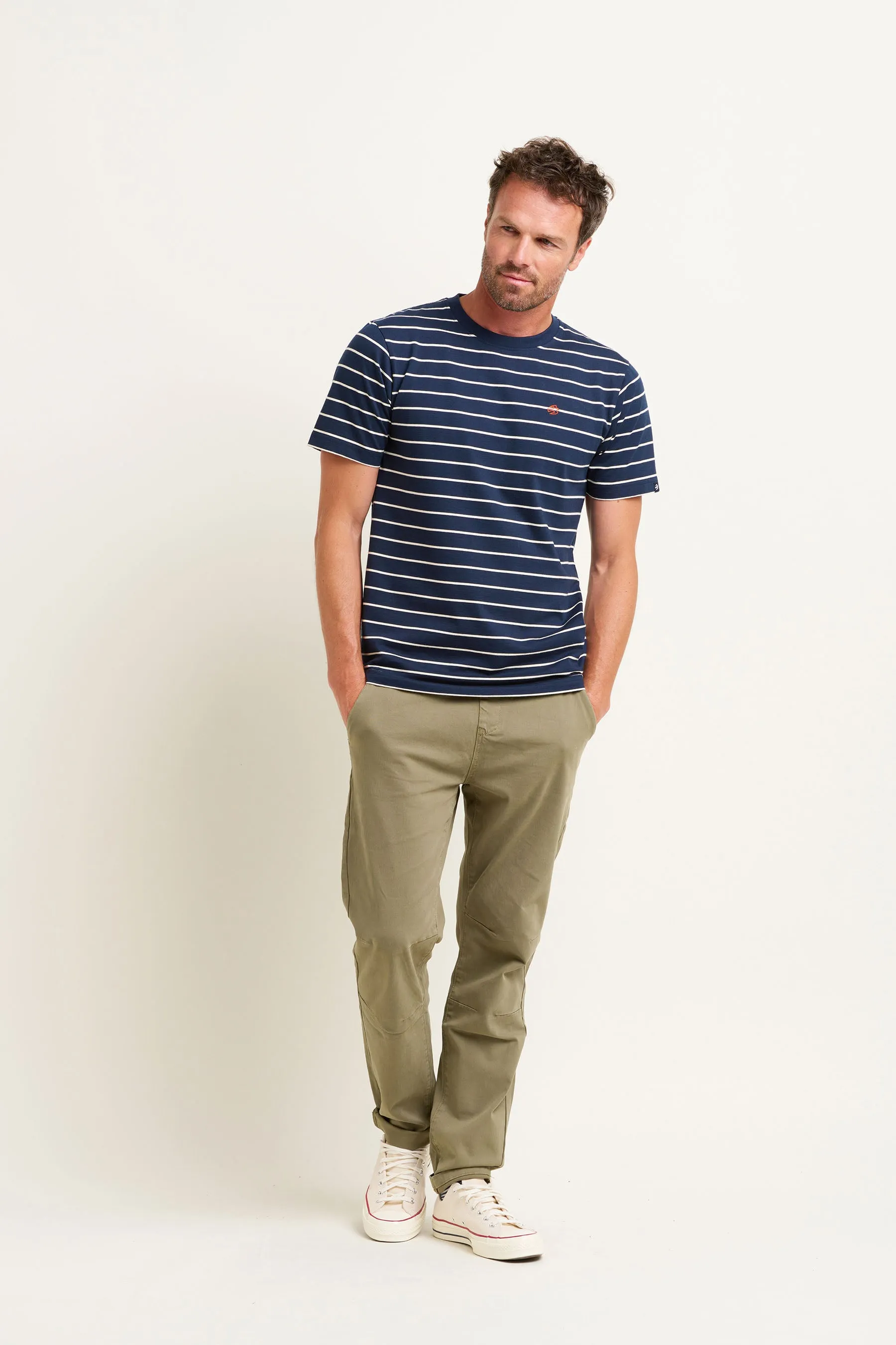 Navy Stripe Tee