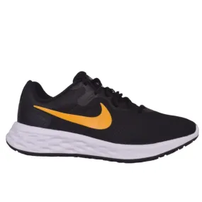 NIKE Men's Revolution 6 NN Running Shoe (Black/University Gold)