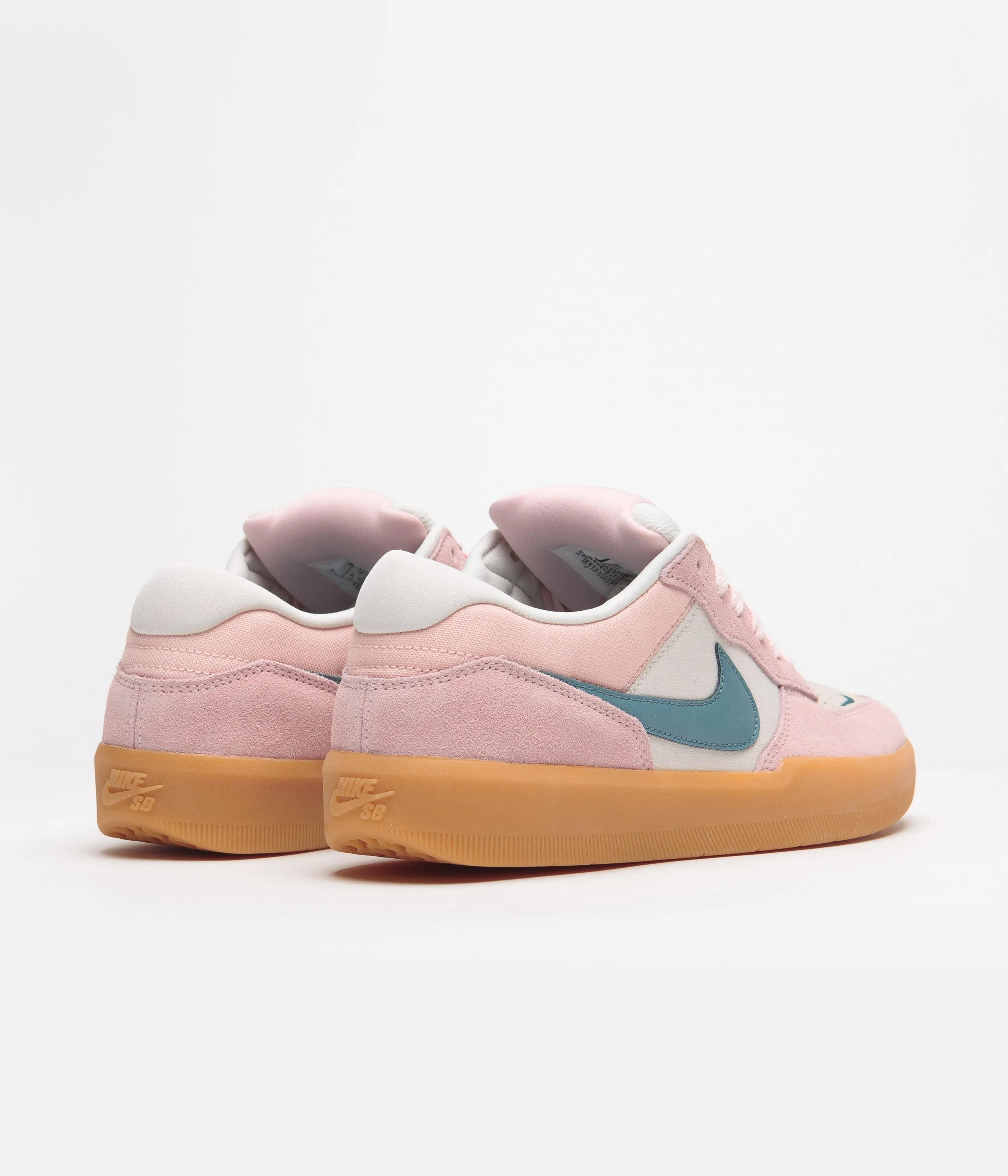 Nike SB Force 58 Shoes - Pink Bloom / Mineral Teal - Phantom