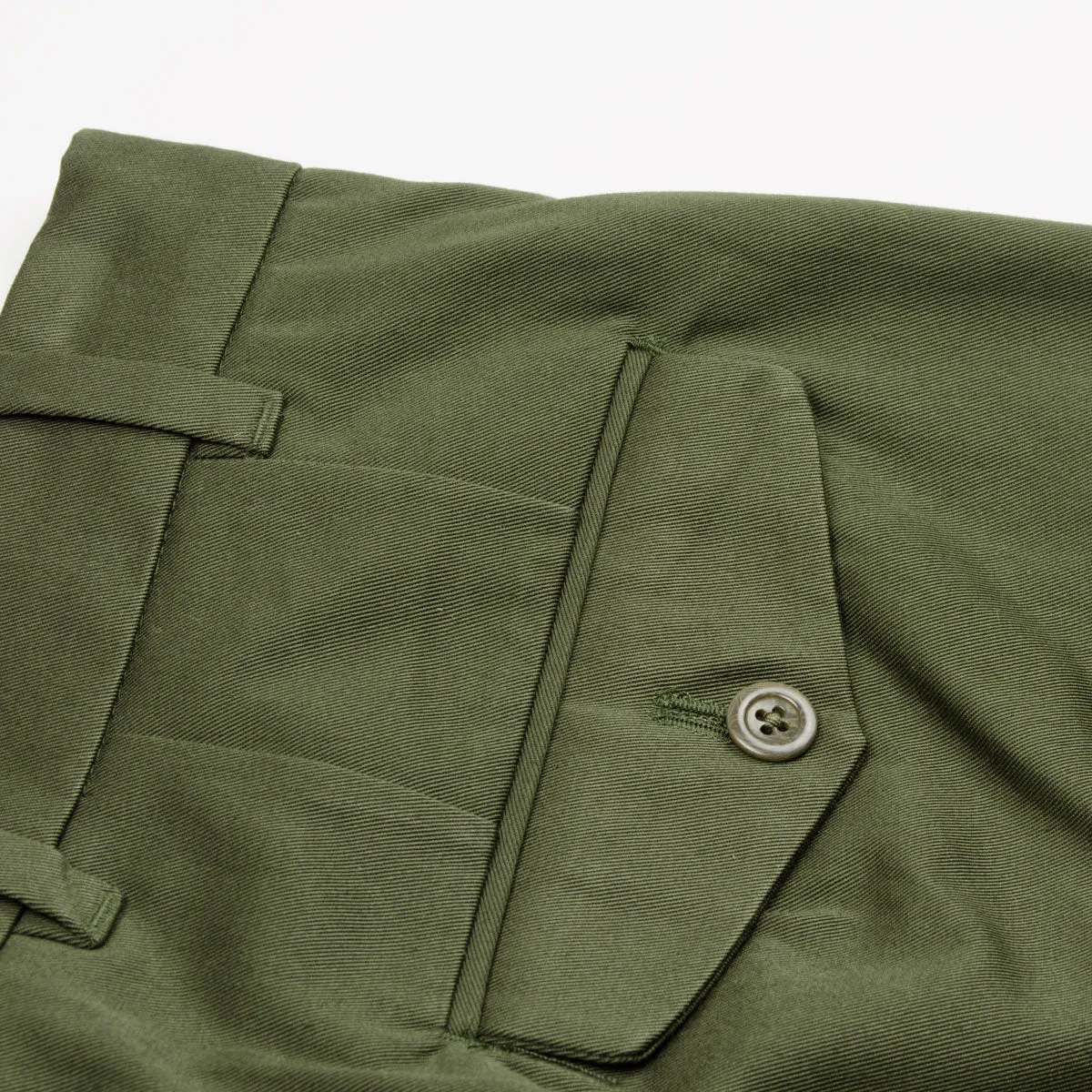 Norse Projects - Christopher Gabardine Trousers - Beech Green