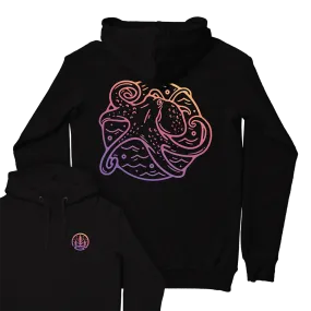 Octopus Scene Hoodie / Back Print