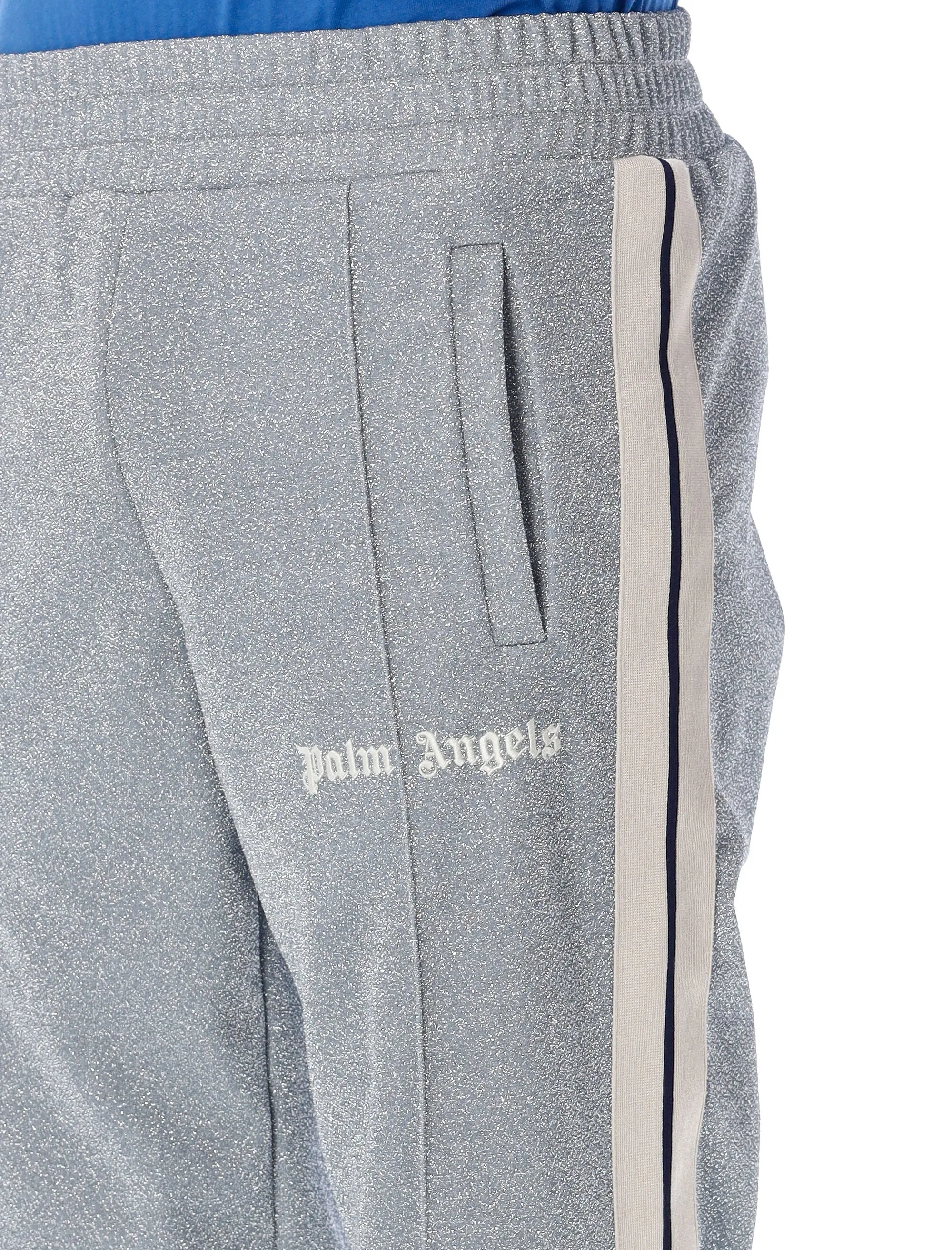 Palm Angels Logo Detailed Straight Leg Trousers