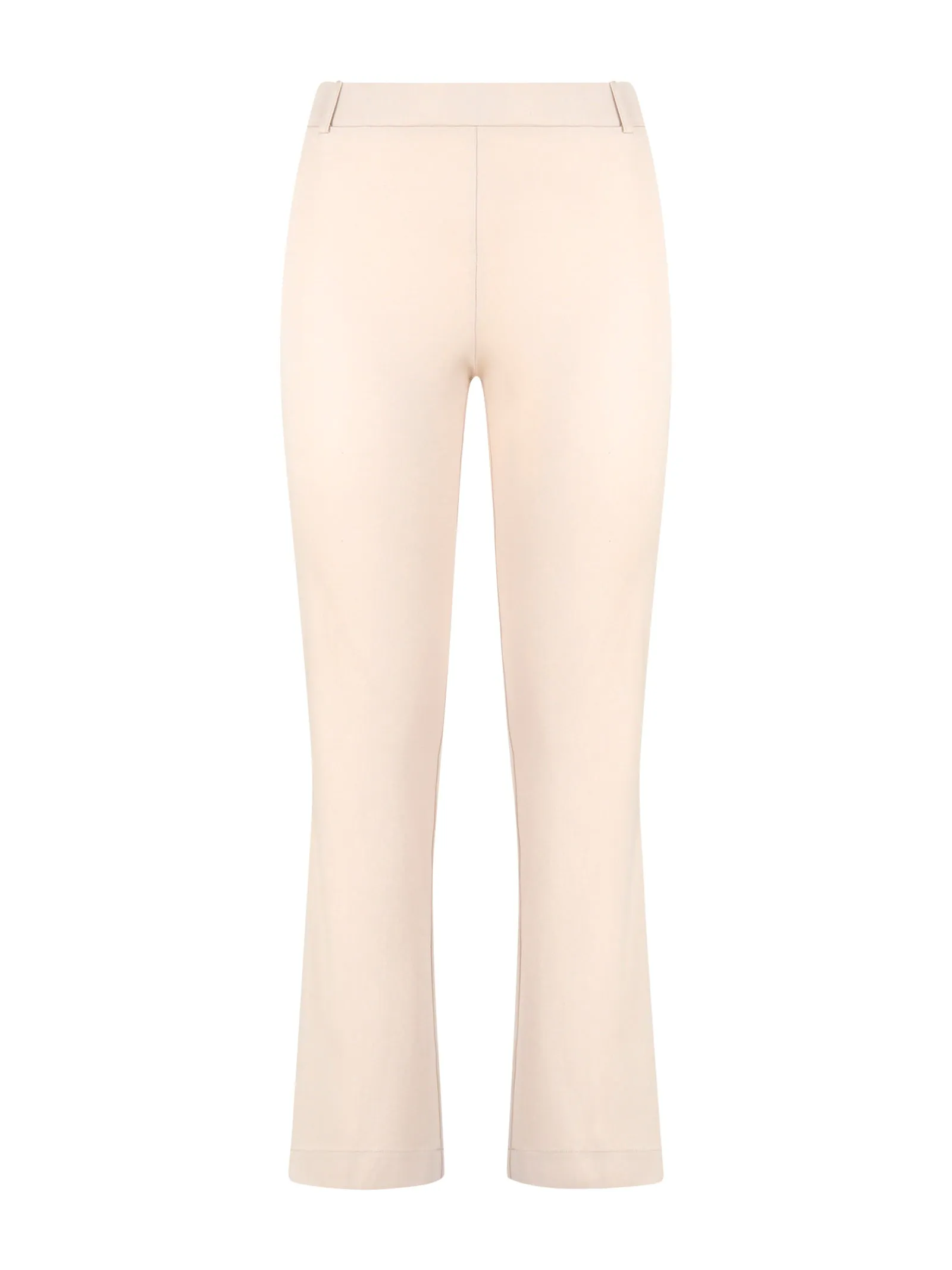 Pantalone Flare in Satin Power - Champignon