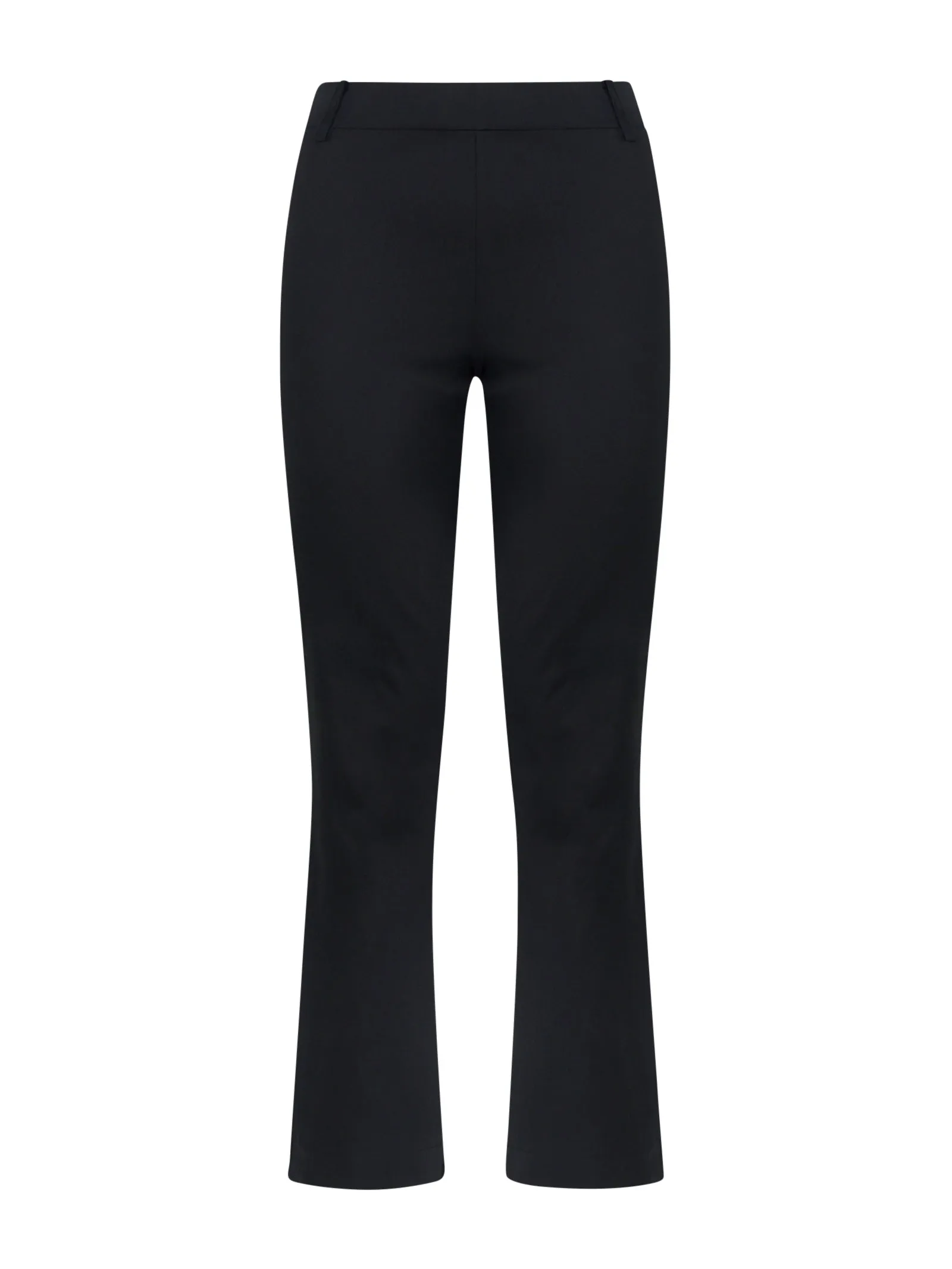 Pantalone Flare in Satin Power - Nero