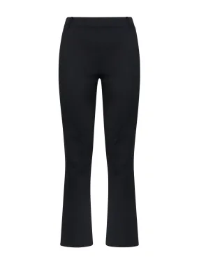 Pantalone Flare in Satin Power - Nero