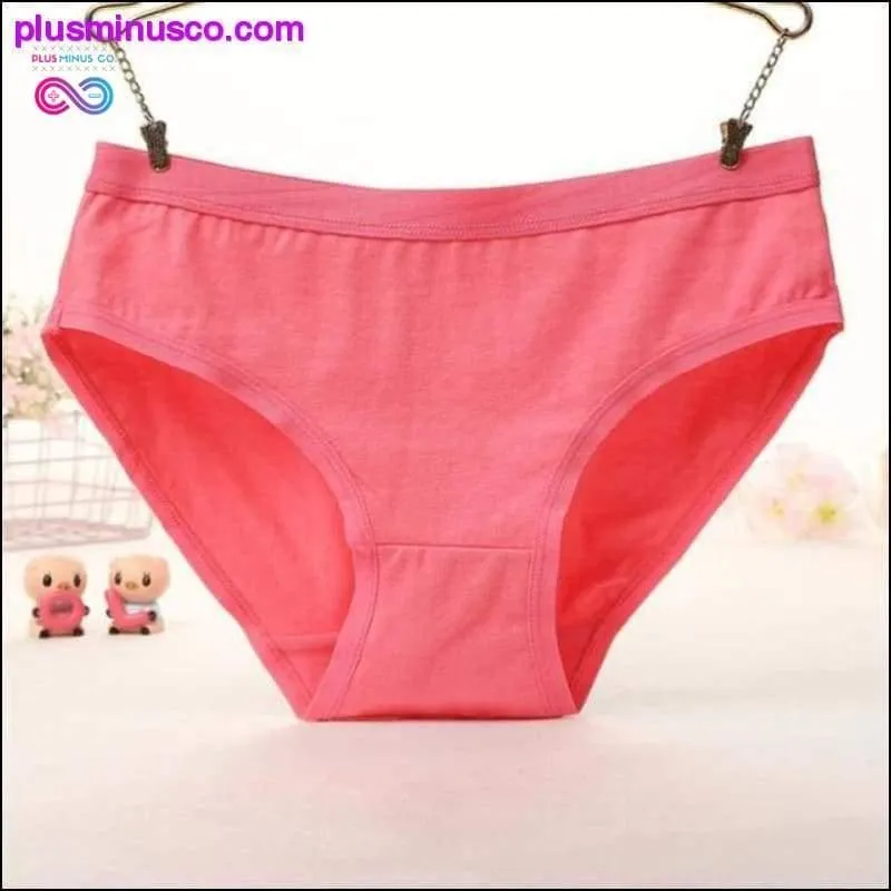 Panties Fashion Cotton Cute Girls Briefs for Women Sexy