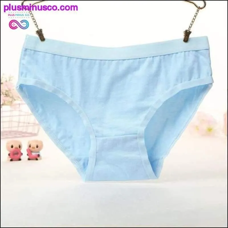 Panties Fashion Cotton Cute Girls Briefs for Women Sexy