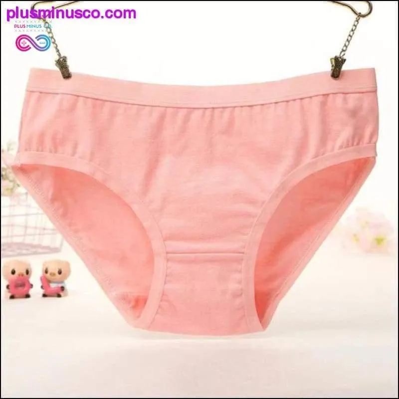 Panties Fashion Cotton Cute Girls Briefs for Women Sexy