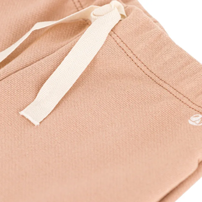 Petit Bateau Baby Sweatpants Vintage Pink