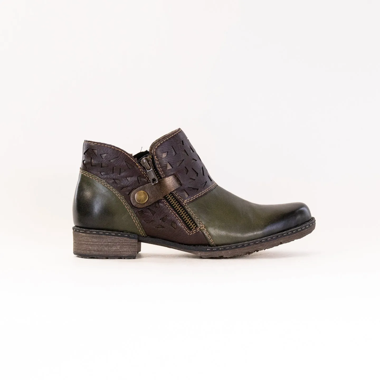 Remonte D4360-54 Boot (Women's) - Green Multi Leather