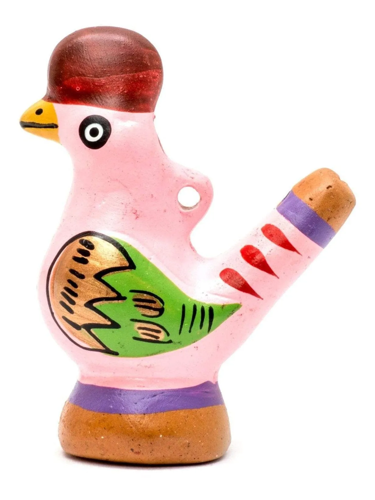 Rooster Mini Chirping Water Whistle