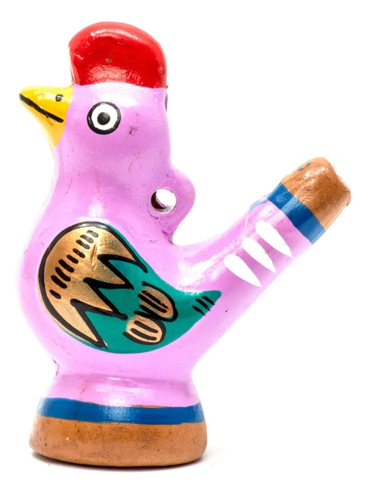 Rooster Mini Chirping Water Whistle