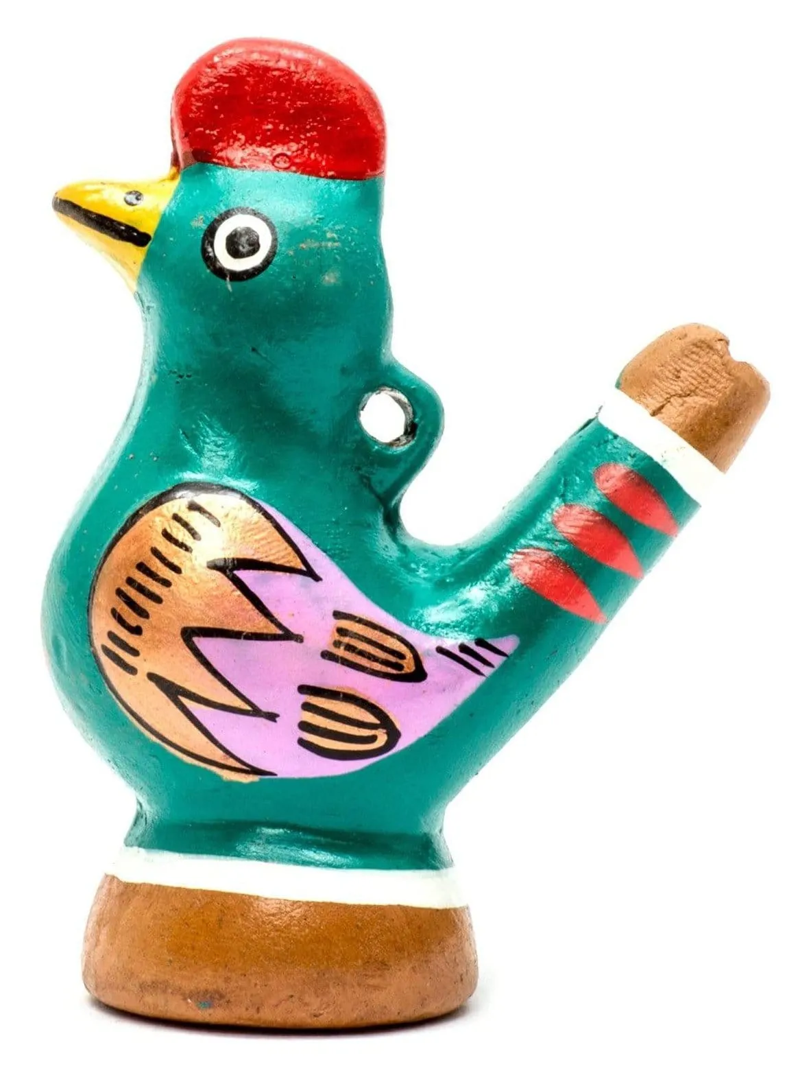 Rooster Mini Chirping Water Whistle