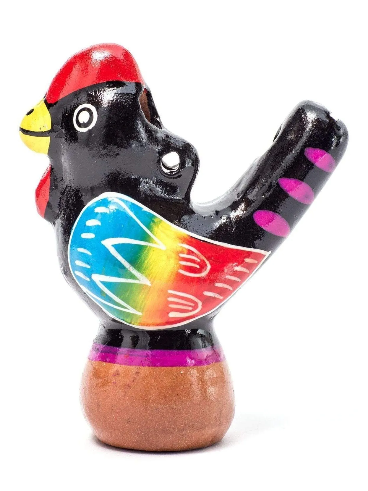 Rooster Mini Chirping Water Whistle