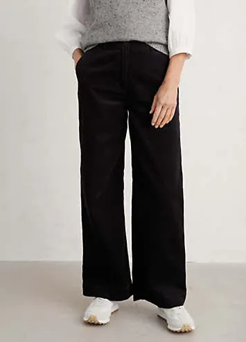 Seasalt Cornwall Black Dillwyn Trouser | Kaleidoscope