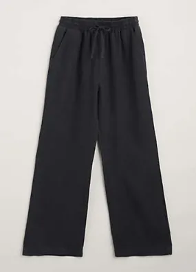 Seasalt Cornwall Black Tide Flow Trousers | Kaleidoscope