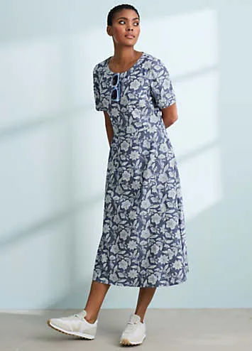 Seasalt Cornwall Blue Fox Path Dress | Grattan