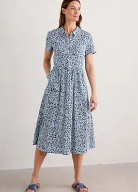 Seasalt Cornwall Blue Mainland Dress | Grattan