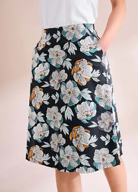 Seasalt Cornwall Paint Pot Skirt Black | Kaleidoscope