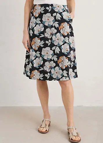 Seasalt Cornwall Paint Pot Skirt Black | Kaleidoscope