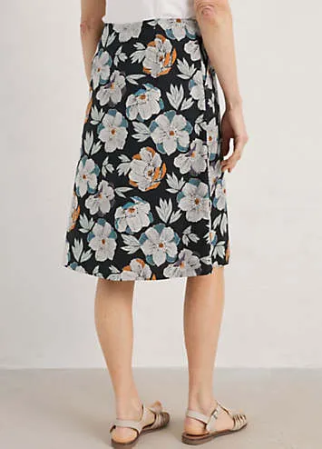 Seasalt Cornwall Paint Pot Skirt Black | Kaleidoscope