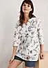 Seasalt Cornwall White Aventurier Printed Cotton Tunic